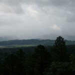 View from our room balcony