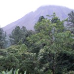Arenal Volcano from our room